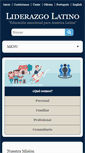 Mobile Screenshot of liderazgolatino.com